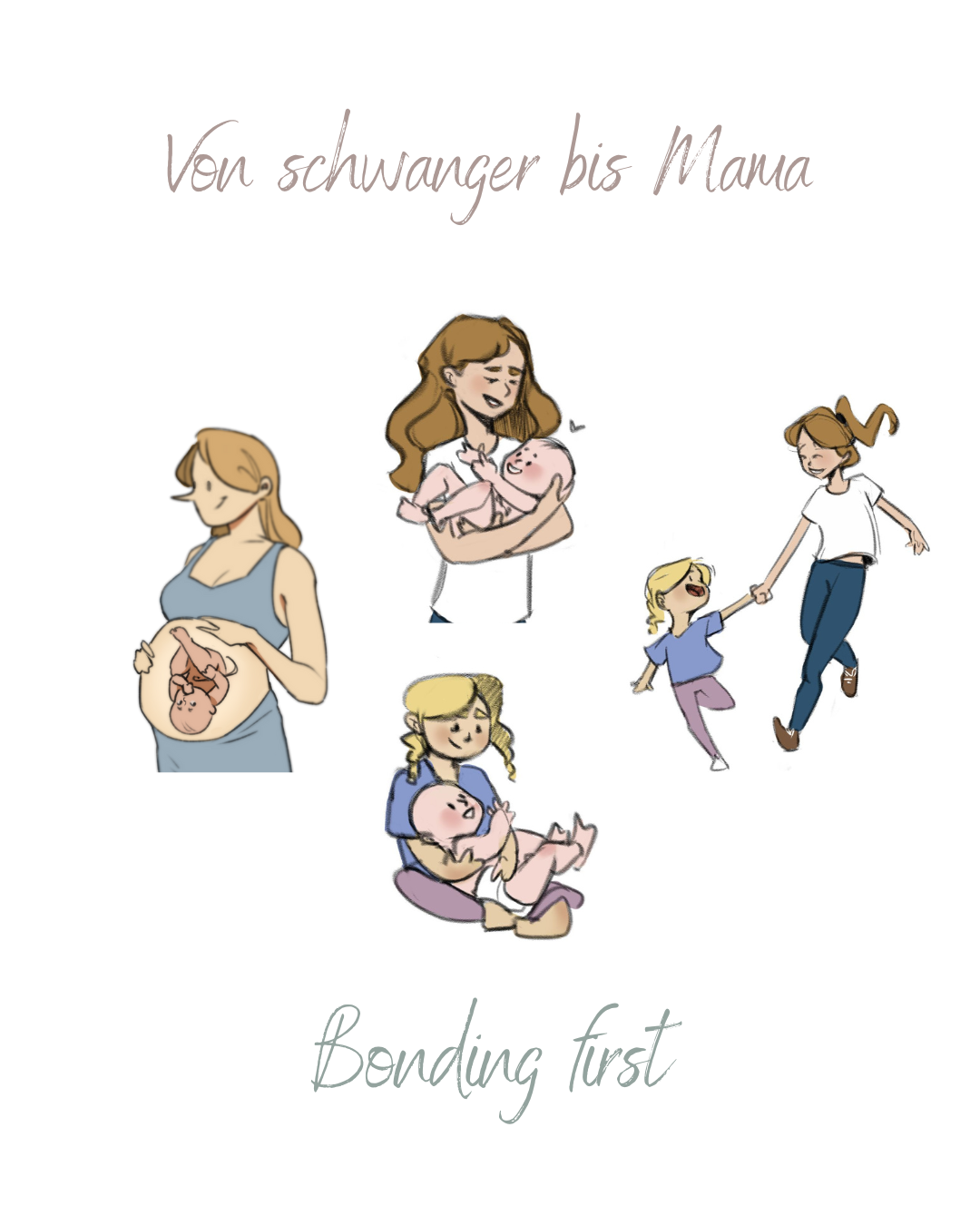 Von schwanger bis Mama